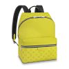 Louis Vuitton LV Unisex Discovery Backpack PM Monogram Canvas Taiga Leather-Yellow