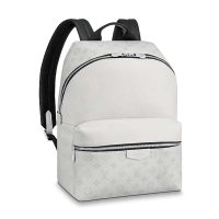 Louis Vuitton LV Unisex Discovery Backpack PM Monogram Canvas Taiga Leather-Bluekpack PM Monogram Canvas Ta (16)