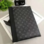 Louis Vuitton LV Unisex Discovery Pochette Supple Monogram Eclipse Canvas – Image 4