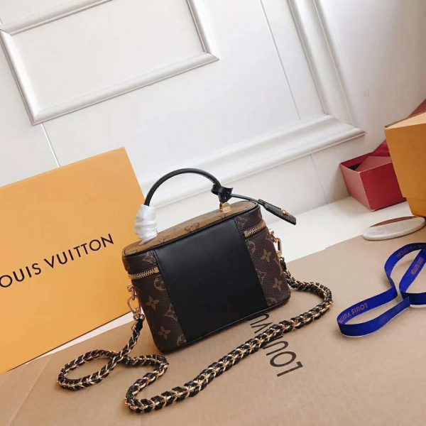 Louis Vuitton LV Unisex Vanity PM in Monogram Canvas-Brown (5)