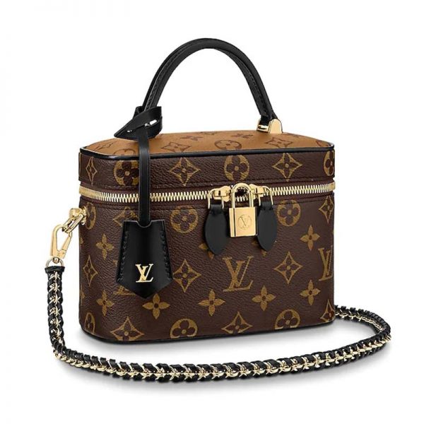 Louis Vuitton LV Unisex Vanity PM in Monogram Canvas-Brown