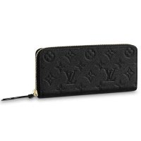 Louis Vuitton LV Women Clémence Wallet in Supple Monogram Empreinte Leather