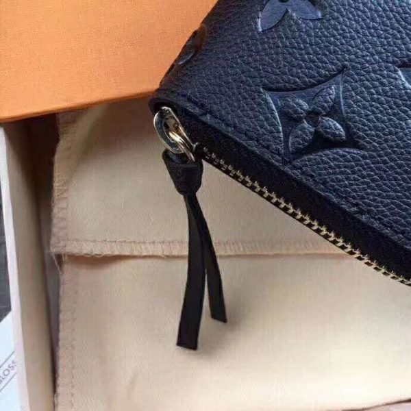 Louis Vuitton LV Women Clémence Wallet in Supple Monogram Empreinte Leather (7)