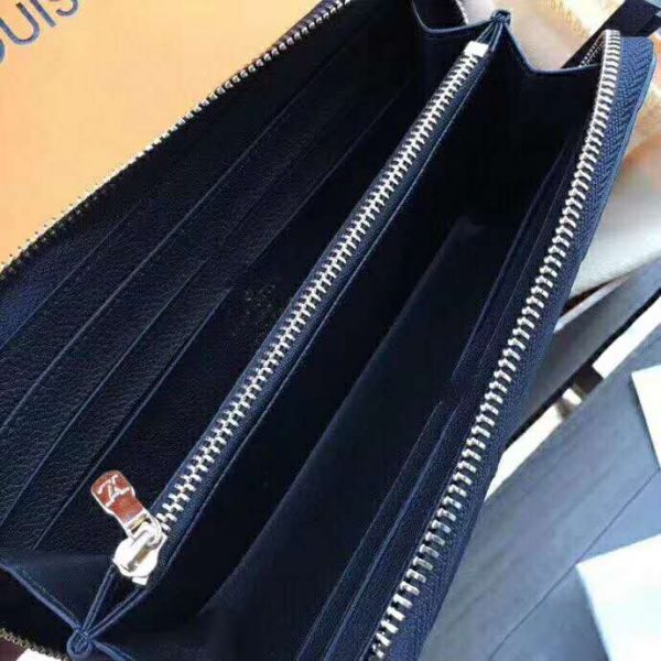 Louis Vuitton LV Women Clémence Wallet in Supple Monogram Empreinte Leather (9)