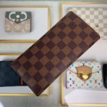 Louis Vuitton LV Women Joséphine Wallet Damier Ebene Canvas-Brown - Image 5