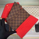 Louis Vuitton LV Women Joséphine Wallet Damier Ebene Canvas-Brown - Image 6