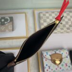 Louis Vuitton LV Women Joséphine Wallet Damier Ebene Canvas-Brown - Image 9