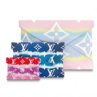 Louis Vuitton LV Women LV Escale Pochette Kirigami Monogram Canvas