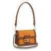 Louis Vuitton LV Women Mini Dauphine Epi Grained Cowhide Leather-Brown