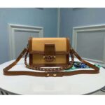 Louis Vuitton LV Women Mini Dauphine Epi Grained Cowhide Leather-Brown - Image 2