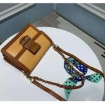 Louis Vuitton LV Women Mini Dauphine Epi Grained Cowhide Leather-Brown - Image 3