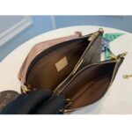 Louis Vuitton LV Women Multi-Pochette Accessoires Bag Monogram Canvas-Pink - Imagen 8