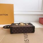 Louis Vuitton LV Women Petite Malle Handbag Iconic Monogram Canvas - Image 4