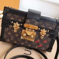 Louis Vuitton LV Women Petite Malle Handbag Iconic Monogram Canvas