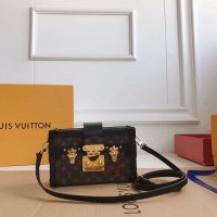 Louis Vuitton LV Women Petite Malle Handbag Iconic Monogram Canvas