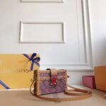 Louis Vuitton LV Women Petite Malle Handbag Monogram LV Pop Print – Image 3