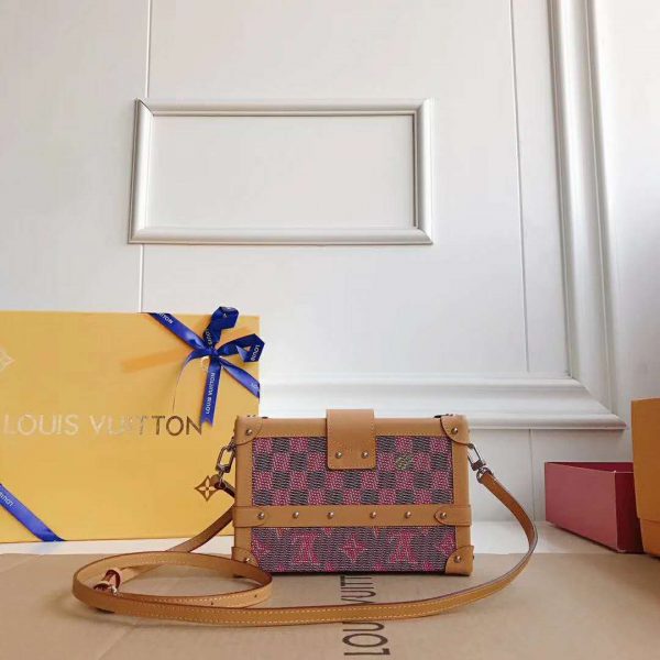 Louis Vuitton LV Women Petite Malle Handbag Monogram LV Pop Print (5)