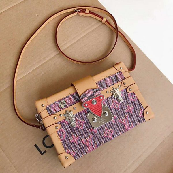 Louis Vuitton LV Women Petite Malle Handbag Monogram LV Pop Print (7)