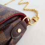 Louis Vuitton LV Women Pochette Favorite MM Damier Ebene Canvas - Imagen 9