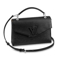 Louis Vuitton LV Women Pochette Grenelle Handbag Epi Grained Leather-Aqua
