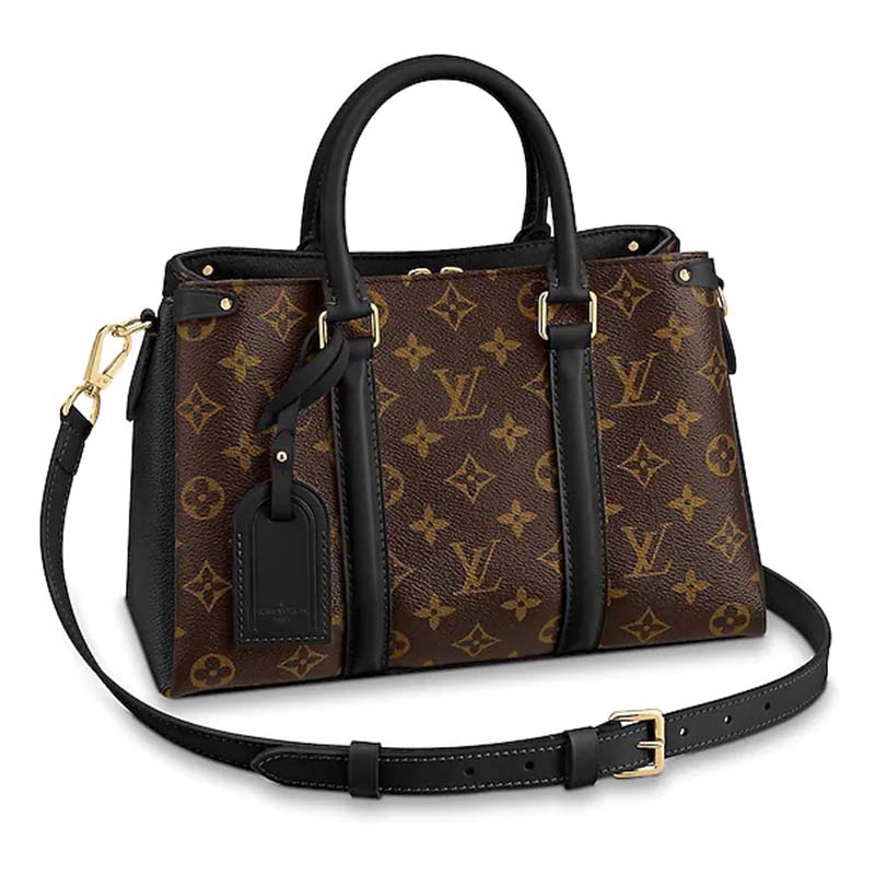 Louis Vuitton LV Women Soufflot BB Supple Monogram Canvas-Brown - LULUX