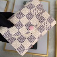 Louis Vuitton LV Women Victorine Wallet in Damier Azur Canvas