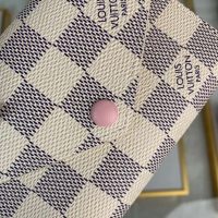 Louis Vuitton LV Women Victorine Wallet in Damier Azur Canvas