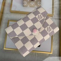 Louis Vuitton LV Women Victorine Wallet in Damier Azur Canvas