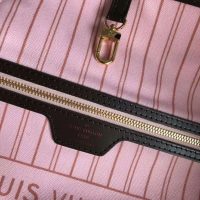 Louis Vuitton Women LV Neverfull MM in Damier Ebène Canvas