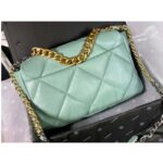 Chanel Women Chanel 19 Flap Bag in Lambskin Leather-Blue - Bild 3