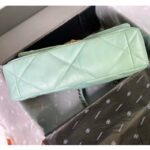 Chanel Women Chanel 19 Flap Bag in Lambskin Leather-Blue - Bild 12