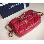 Chanel Women Chanel 19 Large Flap Bag Lambskin Leather-Rose – Bild 4