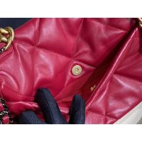 Chanel Women Chanel 19 Large Flap Bag Lambskin Leather-Rose