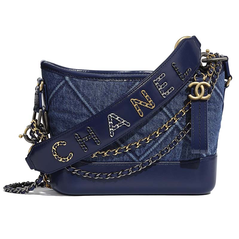 Chanel Gabrielle Hobo Small Denim - Kaialux