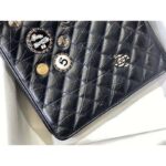 Chanel Women Small Shopping Bag in Aged Calfskin Leather-Black - Image 14