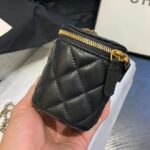 Chanel Women Small Classic Box with Chain in Lambskin-Black - Imagen 6