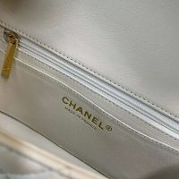 Chanel Women Small Flap Bag Grained Calfskin & Gold-Tone Metal