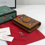 Gucci GG Unisex Disney x Gucci Card Case Wallet-Brown - Image 4