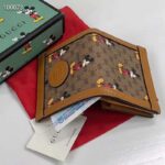 Gucci GG Unisex Disney x Gucci Card Case Wallet-Brown - Image 8