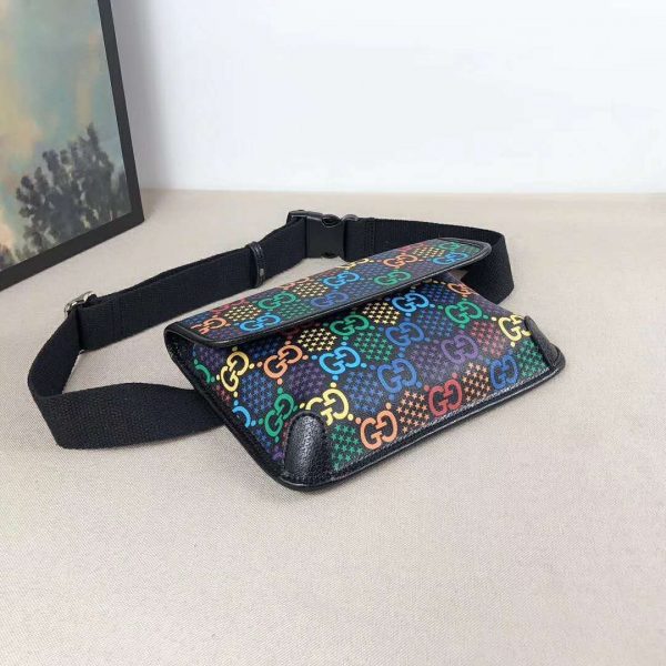 Gucci GG Unisex GG Psychedelic Belt Bag Psychedelic Supreme Canvas (11)