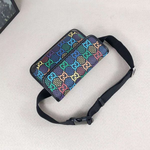 Gucci GG Unisex GG Psychedelic Belt Bag Psychedelic Supreme Canvas (12)