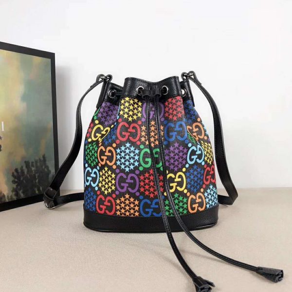 gucci psychedelic bucket bolsa