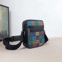 Gucci GG Unisex GG Psychedelic Shoulder Bag Psychedelic Supreme Canvas