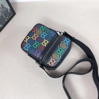 Gucci GG Unisex GG Psychedelic Shoulder Bag Psychedelic Supreme Canvas