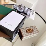 Gucci GG Unisex Gucci 1955 Horsebit Wallet with Chain-Brown - Bild 12