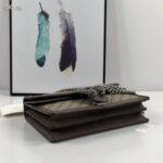 Gucci GG Women Dionysus GG Top Handle Bag Beige Supreme Canvas – Image 6