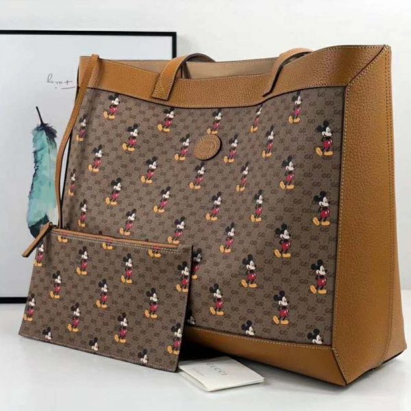 Gucci GG Women Disney x Gucci Medium Tote GG Supreme Canvas (1)