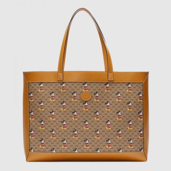 Gucci GG Women Disney x Gucci Medium Tote GG Supreme Canvas