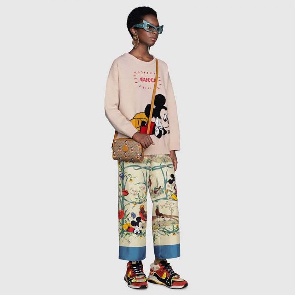 Gucci GG Women Disney x Gucci Shoulder Bag GG Supreme Canvas (9)