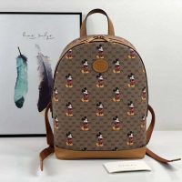 Gucci GG Women Disney x Gucci Small Backpack GG Supreme Canvas